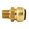 Apollo 3/4 in. Brass Push-To-Connect x 1/2 in. Male Pipe Thread Reducer Reducing Adapter FSBMA3412 - alternate 3